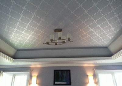 Renaissance Painted Finishes - Custom Stencil Ceiling