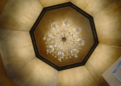 Renaissance Painted Finishes - Metallic Ceiling